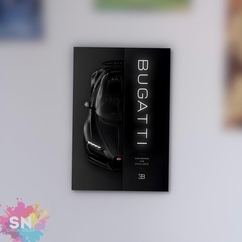 Poster metal bugatti - metal,