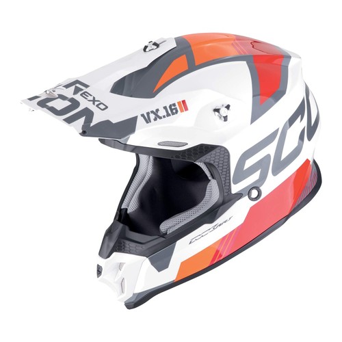 Casque cross analog - casque, scorpion