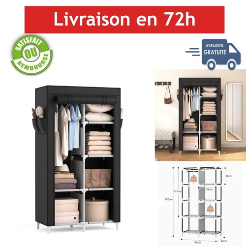 Vicye armoire chambre - armoire, tissu