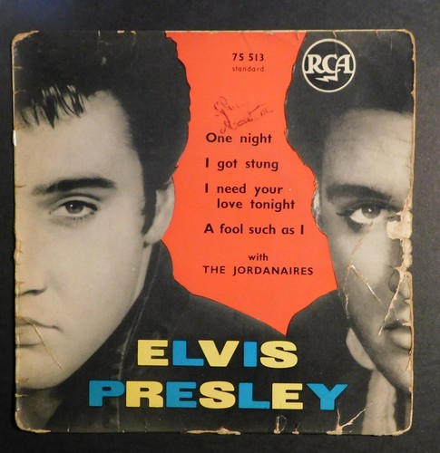 Disque tours elvis - 45,