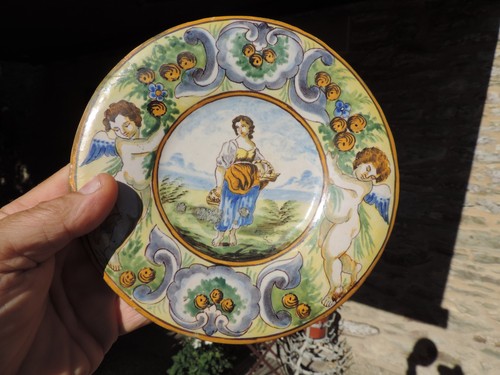Assiette faience - 🟢,