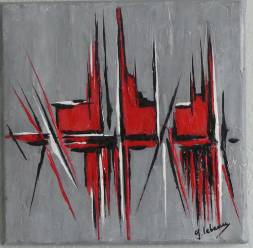 Tableau peinture abstrait - tableau,