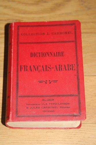 Dictionnaire francais arabe - francais-arabe, /