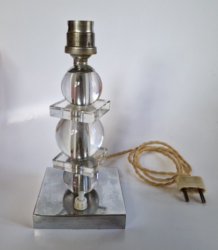 Lampe moderniste art déco - lampe,