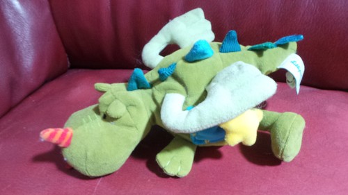 Doudou peluche dragon walter - peluche,