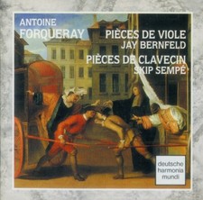 FORQUERAY  pièces de viole