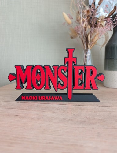 Plaque logo monster - logo,