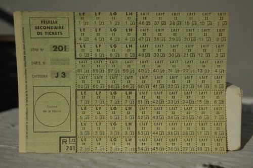 Planche tickets de - de,