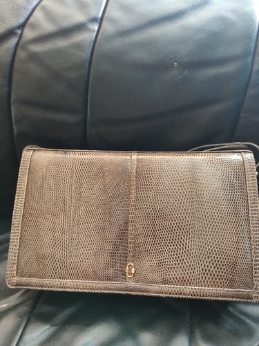 Sac esteve cuir de lézard - sac, –
