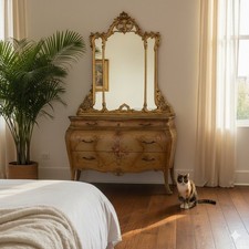 Commode Ancienne Style Baroque
