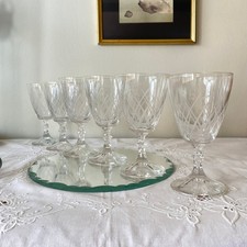 6 grands verres anciens