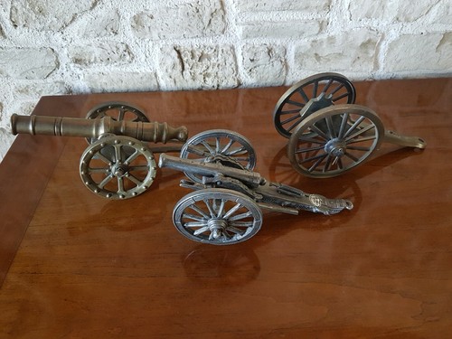 Lot deux canons bronze 1 - lot,