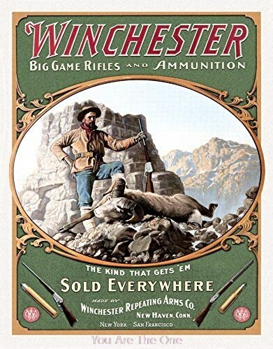 Plaque métal winchester - ,