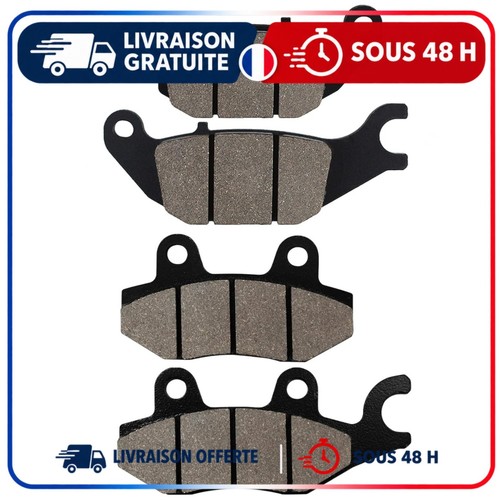 Plaquettes frein avant et - de,