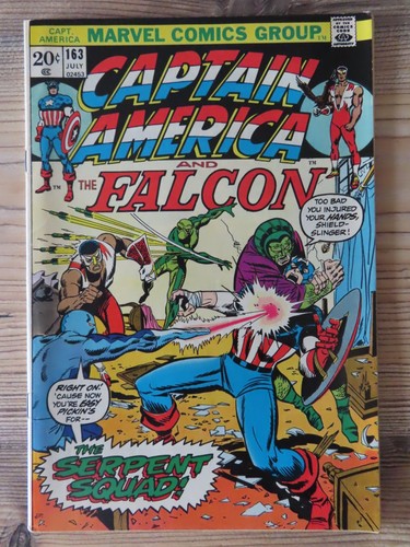 Captain america 163 marvel - captain, #163