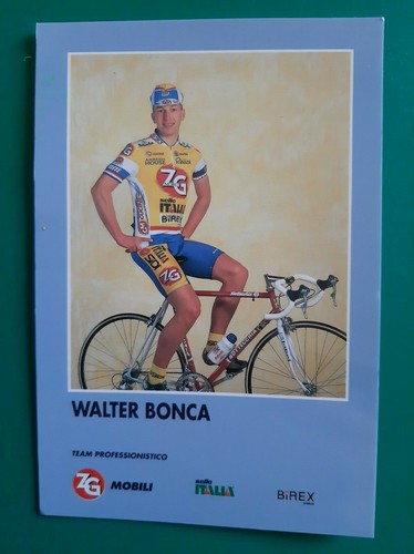 Cyclisme carte cycliste walter - carte,