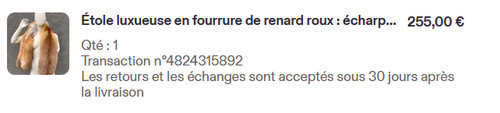Etole double renard sagafurs - double,