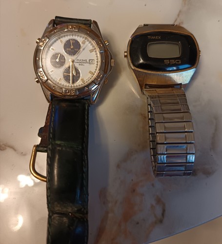 Montres timex ssq pulsar - et,