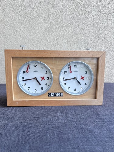 Pendule echecs mécanique - pendule, –