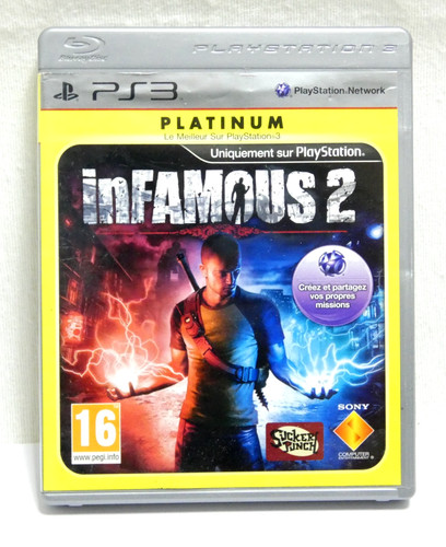 Jeu ps3 infamous complet - infamous,