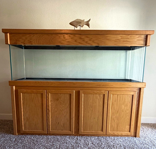 125 gal aquarium - gal, stand