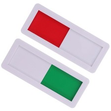  2 Pcs Pancarte Ouvert Fermé Panneau De Bureau À Domicile Confidentialité