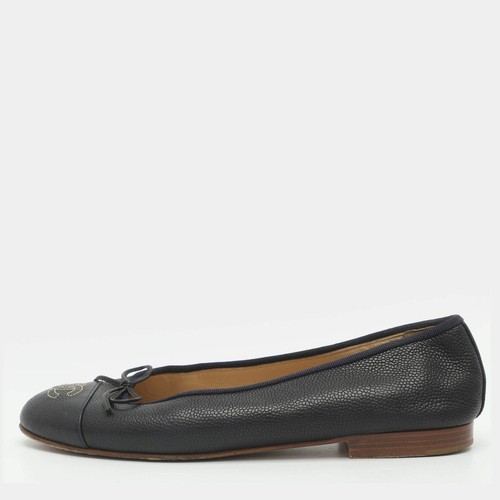 Ballerines cuir marine - ballerines,