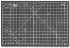 Tapis de Découpe A3 Noir Tapis de Coupe Auto-cicatrisant 30x44 CM Planche de ...