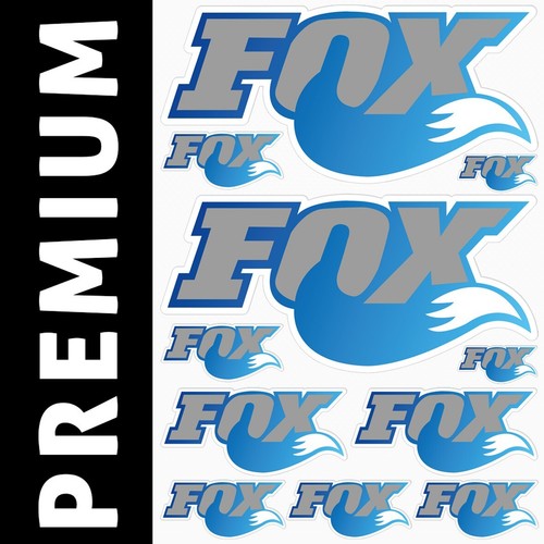Fox stickers autocollants - 11,
