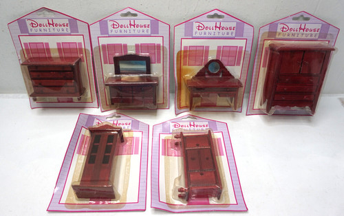 Vintage dollhouse furniture - vintage,