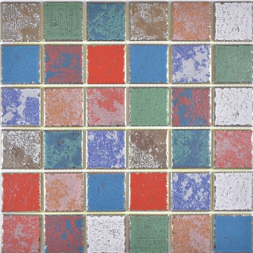 Mosaïque céramique vert - de,