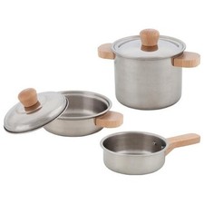 Set de cuisine métal et bois