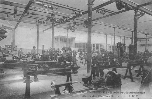 Cpa valenciennes ecole - valenciennes,