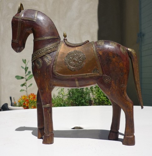 Statuette cheval ancienne - de,