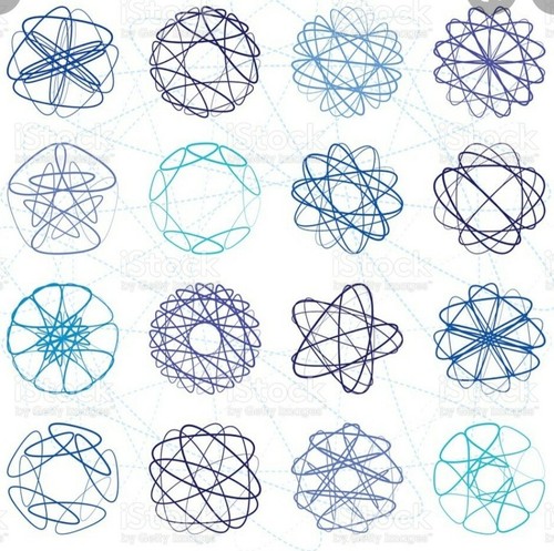 Spirographe dessin kit spirale - spirographe,