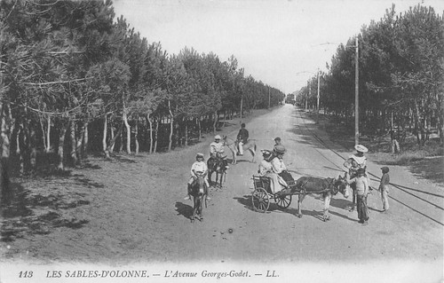 Cpa les sables olonne - 85, d'olonne