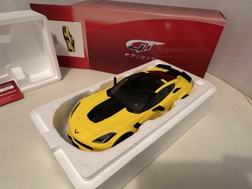 Corvette z06 jaune - corvette, c7-r