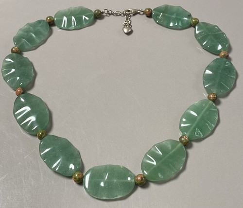 Collier jade argent - jade,