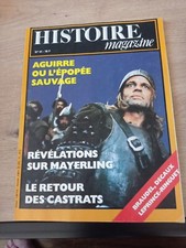 Lot de 8 magazines Histoire Magazine – n°41 à 48 – juillet 1983 à février 1984
