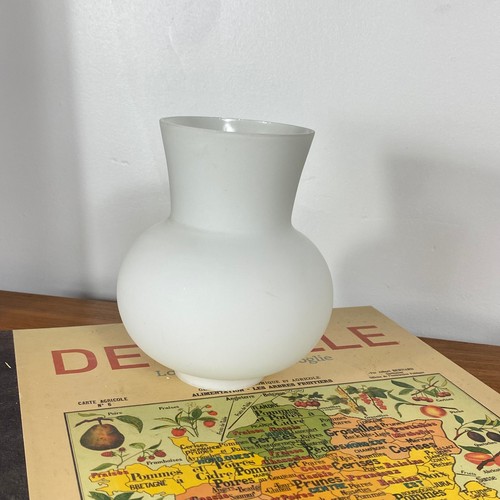 Abat jour tulipe ancienne - , en