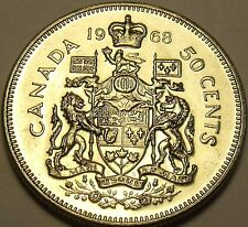 Gem Unc Canada 1968 50