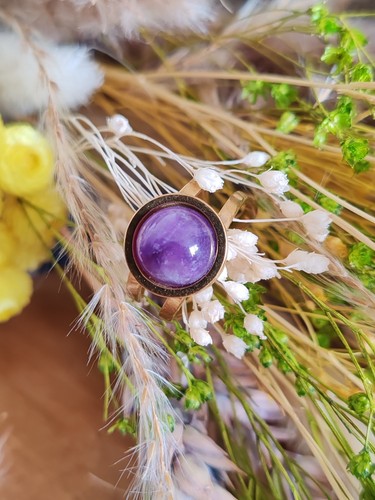 Bague réglable doré - , en