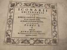 Livre - Iconarii Universalis