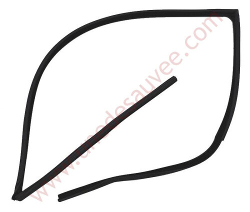 Joint coulisse vitre porte - coulisse,