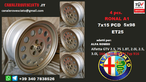 Jantes alliage alfa - alliage,