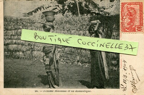 Carte congo femme haoussa - congo,