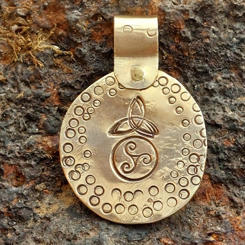 Pendentif celtique triskèle - pendentif,