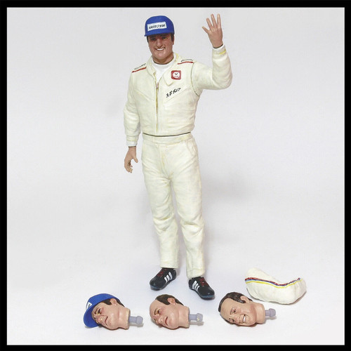 Figurine j foyt - figurine, a.j.