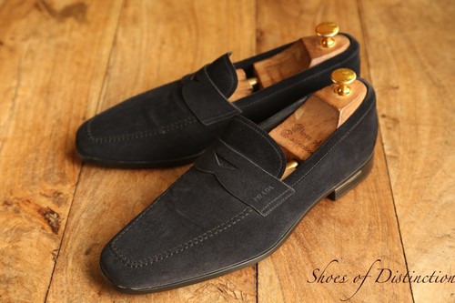 Mocassins prada bleu marine - mocassins,