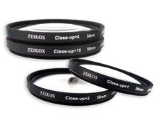 CLOSEUP MACRO LENS SET +1 +2